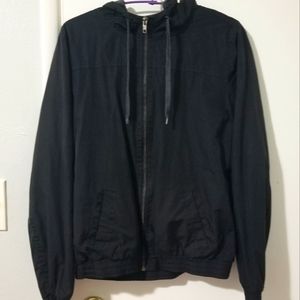 Black Windbreaker